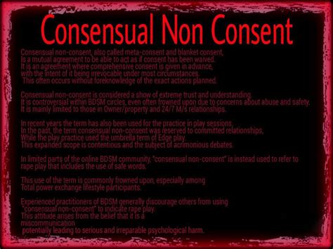 what is sexual cnc|What Is Consensual Non